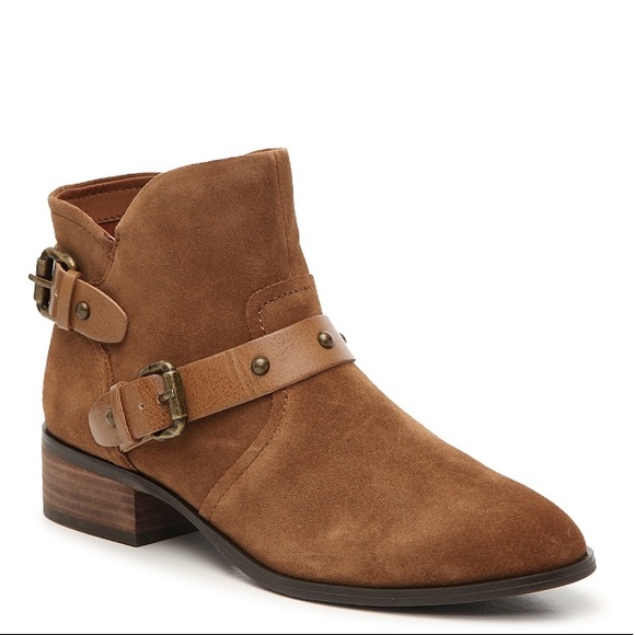 New Crown Vintage Suede Ankle Boots